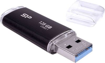 Clé USB SILICON POWER Clé USB 3.0 Blaze B02 128Go Noir
