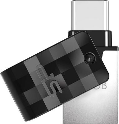 Clé USB SILICON POWER Clé USB 3.1 + Type-C - 64Go C31 Pivotan