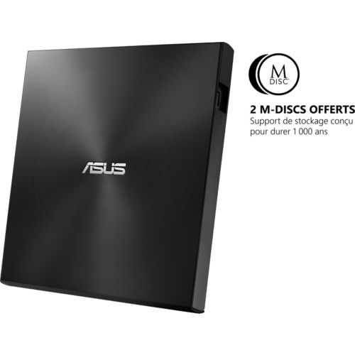 Lecteur Graveur DVD externe SDRW-08U5S-U rose de PC portable Asus