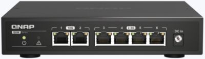 Switch ethernet QNAP QSW-2104-2T 4ports 2.5Gb et 2ports 10Gb