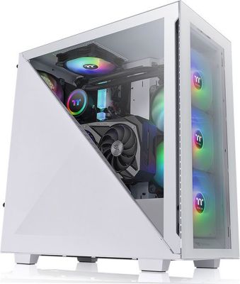 Boitier PC THERMALTAKE Divider 300 TG ARGB Snow