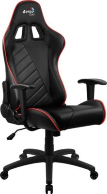 Chaise gaming AEROCOOL Fauteuil Aerocool AC110 Air (Noir/Rouge)
