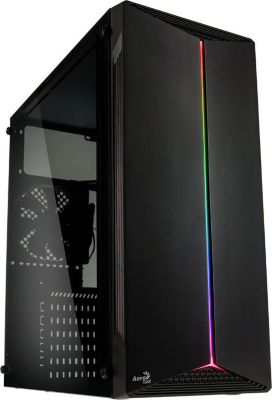 Boitier PC AEROCOOL SPLIT RGB Midi-Tour - fenêtre noire