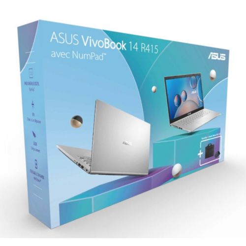PC Portable Asus Vivobook 14'' + Microsoft Office 365 + Pochette +