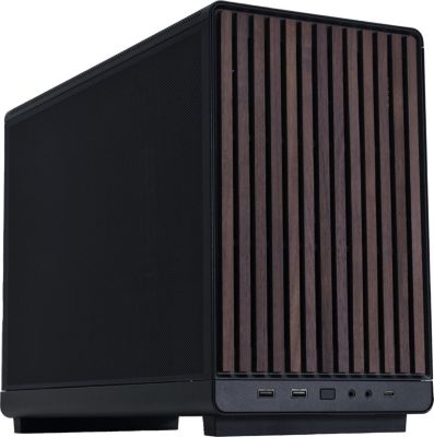 Boitier PC LIAN LI Lian Li A3-mATX (Noir/Bois foncé)