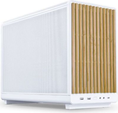 Boitier PC LIAN LI Lian Li A3-mATX (Blanc/Bois clair)