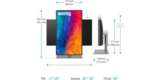 Ecran BENQ PD2725U 27