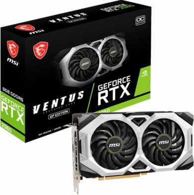 Carte graphique MSI RTX 2060 VENTUS GP OC 6Go
