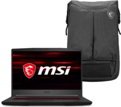 PC Gamer MSI GF65 Thin 10SDR 1037FR sac dos Reconditionn