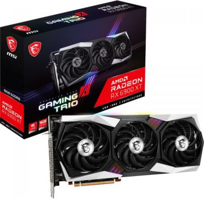 Carte graphique MSI RX6900 XT GAMING X TRIO 16G Carte graphique MSI RX6900 XT GAMING X TRIO 16G