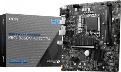 Carte mère MSI PRO B660M-G DDR4