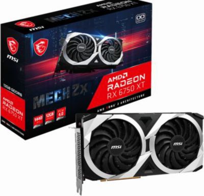 Carte graphique MSI RX6750 XT MECH 2X 12G OC