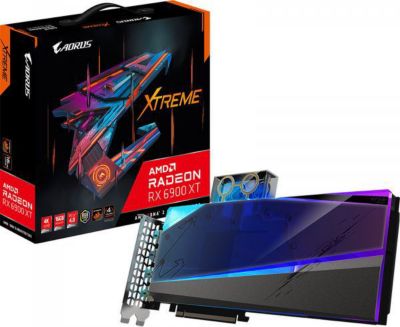 Carte graphique GIGABYTE RX6900 XT AORUS XTREME WATERFORCE WB 16G