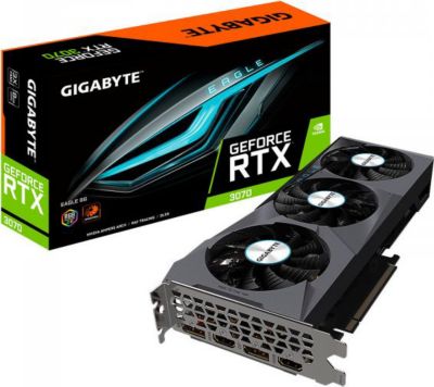 Carte graphique GIGABYTE GEFORCE RTX 3070 EAGLE 8G (REV. 2.0)