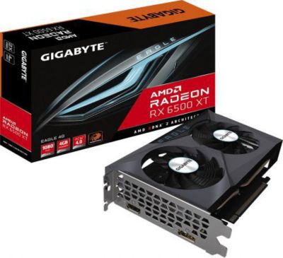Carte graphique GIGABYTE RX6500XT GV-R65XTEAGLE-4GD