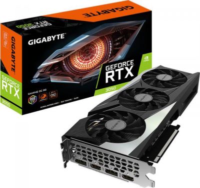 Carte graphique GIGABYTE RTX 3050 GAMING OC-8GD