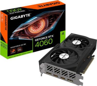 Carte graphique GIGABYTE GeForce RTX 4060 WINDFORCE