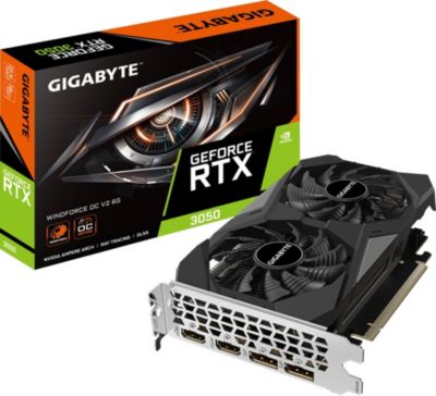 Carte graphique GIGABYTE Gigabyte GeForce RTX 3050 WINDFORCE OC V