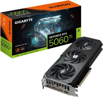 Carte graphique GIGABYTE Gigabyte GeForce RTX 5060 Ti GAMING OC 8