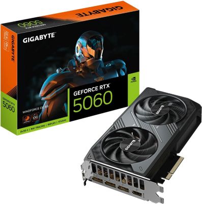 Carte graphique GIGABYTE Gigabyte GeForce RTX 5060 WINDFORCE OC 8