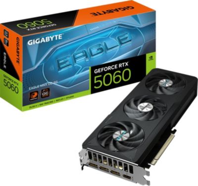 Carte graphique GIGABYTE Gigabyte GeForce RTX 5060 EAGLE MAX OC 8