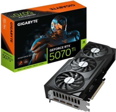 Carte graphique GIGABYTE Gigabyte GeForce RTX 5070 Ti WINDFORCE O