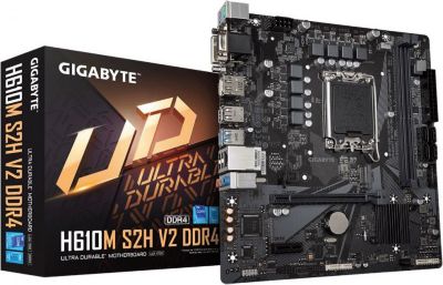 Carte mère GIGABYTE H610M S2H V2 DDR4 Carte mère GIGABYTE H610M S2H V2 DDR4