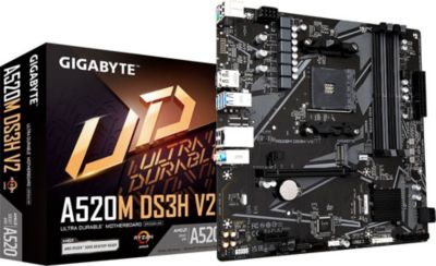 Carte mère GIGABYTE Gigabyte A520M DS3H V2