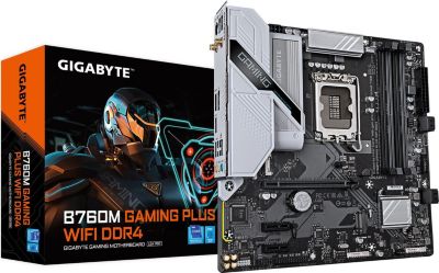 Carte mère GIGABYTE Gigabyte B760M GAMING PLUS WIFI DDR4