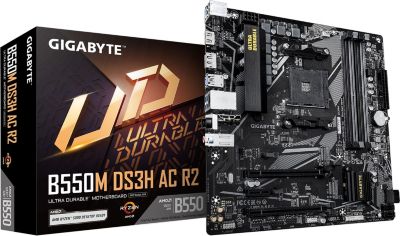 Carte mère GIGABYTE Gigabyte B550M DS3H AC R2