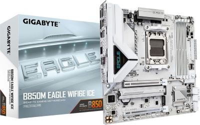 Carte mère GIGABYTE Gigabyte B850M EAGLE WIFI6E ICE