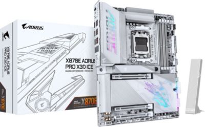 Carte mère GIGABYTE Gigabyte X870E AORUS PRO X3D ICE