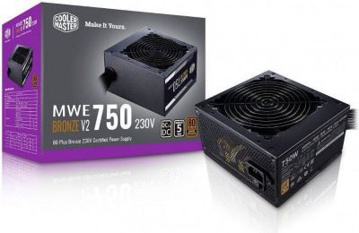 Alimentation PC COOLER MASTER MWE 750W V2