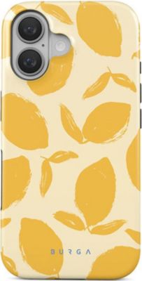 Coque BURGA pour iPhone 16 MagSafe Tough Lemon Tart