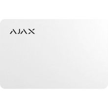 Accessoire pour alarme AJAX SYSTEMS Carte d'accès blanche Mifare Desfire pou