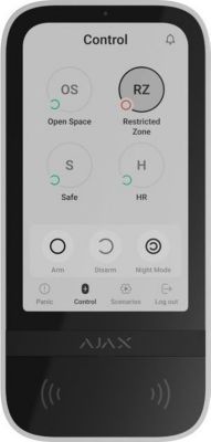 Clavier déporté AJAX SYSTEMS Clavier tactile alarme Touchscreen