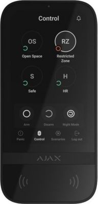 Clavier déporté AJAX SYSTEMS Clavier tactile alarme Touchscreen