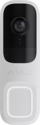 Sonnette connectée AJAX SYSTEMS Sonnette visiophone Doorbell blanc Sonnette connectée AJAX SYSTEMS Sonnette visiophone Doorbell blanc