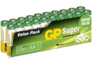 Pile GP Pack de 20 piles Super Alcaline AA/LR6