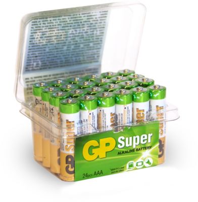 Pile GP Boite de 24 piles Super AlcalineAAA/LR03
