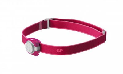 Lampe frontale GP Frontale 40 lumens rose - CH31