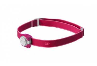 Lampe frontale GP Frontale 40 lumens rose - CH31
