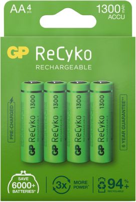 Pile rechargeable 9V, 1 ReCyko 200 mAh