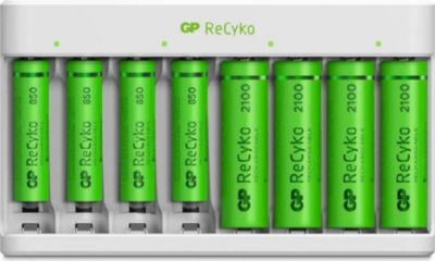 Pile rechargeable GP LR06 AA ReCykO Lot de 4 1300 mAh