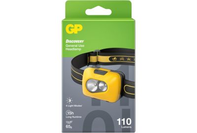 Lampe frontale GP frontale Discovery CH42 - 110 lumens