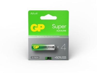 Pile GP SUPER 4 piles AA LR6