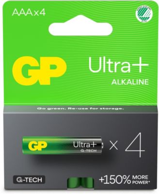 Pile GP ULTRA PLUS 4 Piles AAA LR03