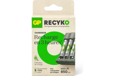 Piles rechargea GP B441 + 4 AAA 850mAh