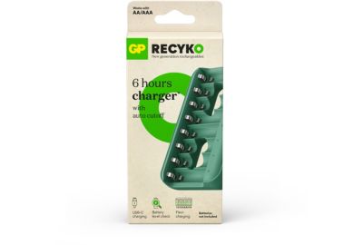 Chargeur GP de piles AA et AAA 8 canaux de charge