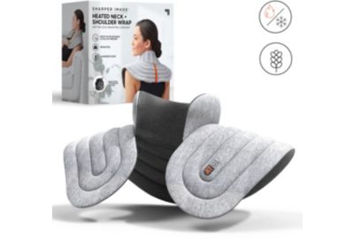 Coussin SHARPER IMAGE chauffant cou et epaule